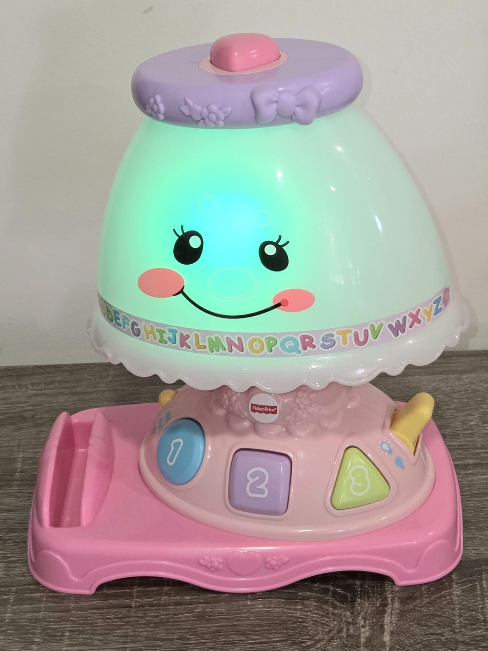 Fisher Price Laugh and Learn My Pretty Learning Lamp Tested and Works